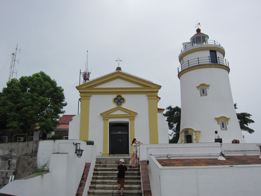 The Guia fortress is basically just a lighthouse and a church.