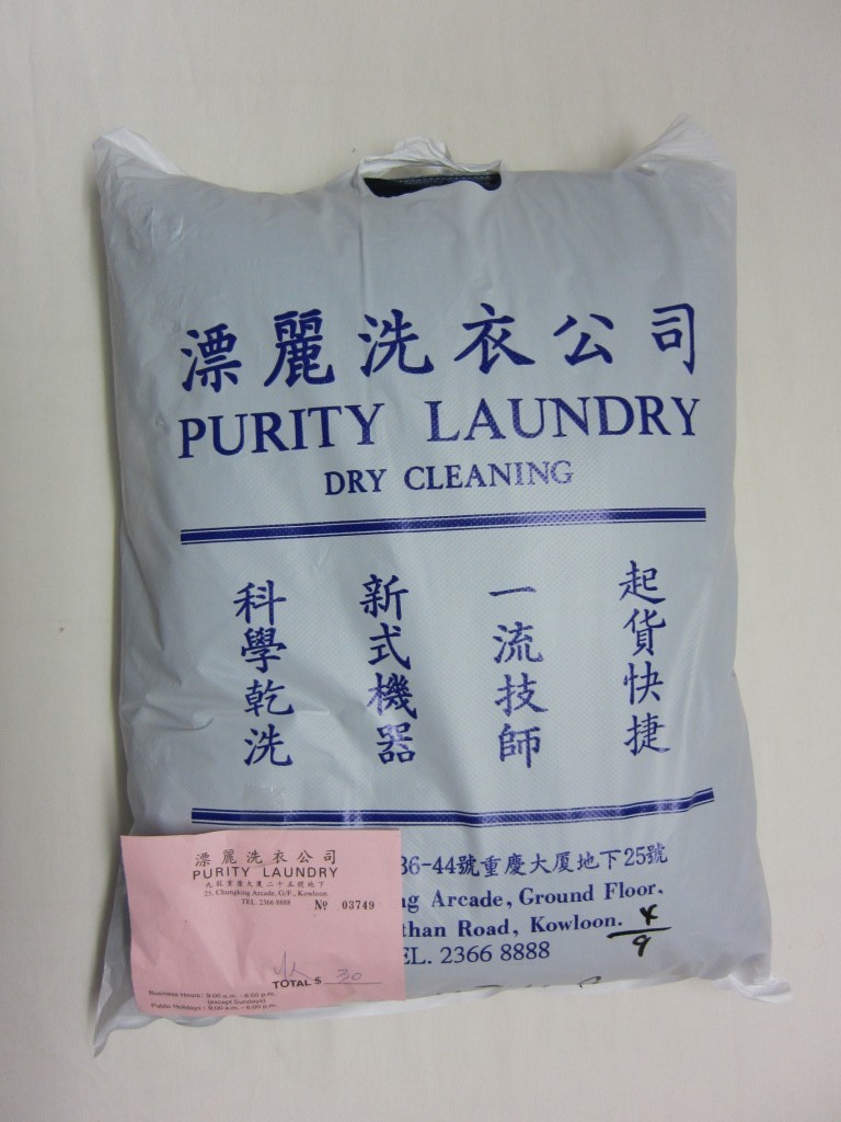 ...and pick up our laundry...