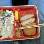 Breakfast on the train. [2010/09/25 - Tokyo]