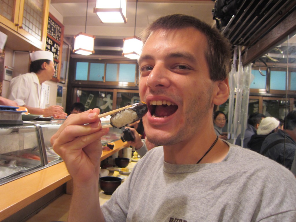 ...and it's gone again. [2010/09/28 - Tokyo/Sushi-dai @ Tsukiji]
