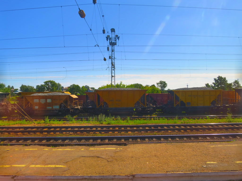 Train #20 between Moscow and Irkutsk (2014/07/13 10:44:23+04:00)