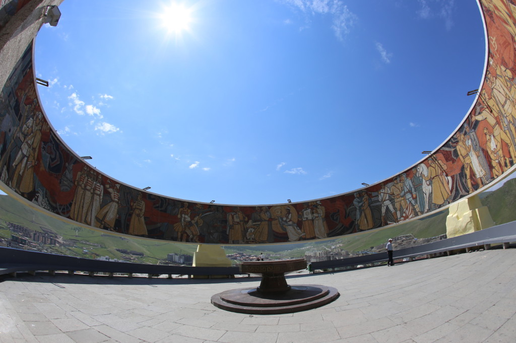 At the Zaisan Memorial, Ulaanbaatar (2014/07/23 12:00:29+08:00)