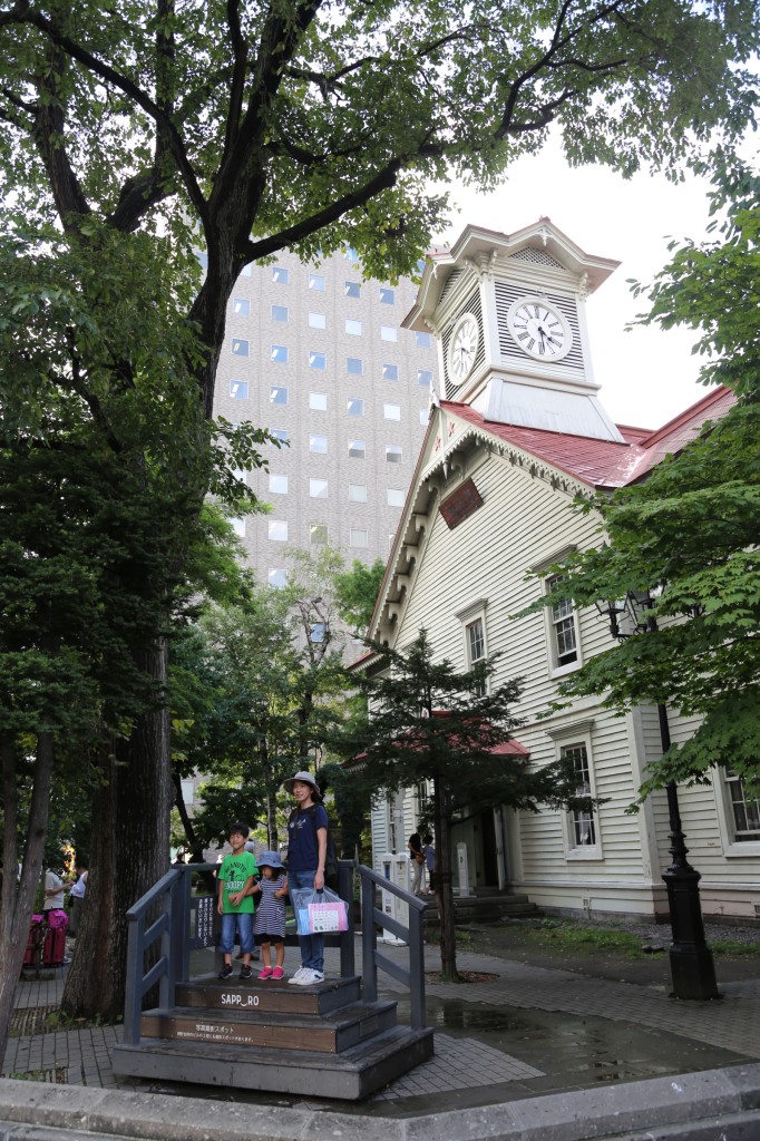At the Clock Tower, Sapporo (2014/08/08 16:29:49+09:00)