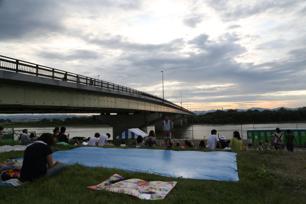 Shimano River, Nagaoka (2014/08/03 17:24:13+09:00)
