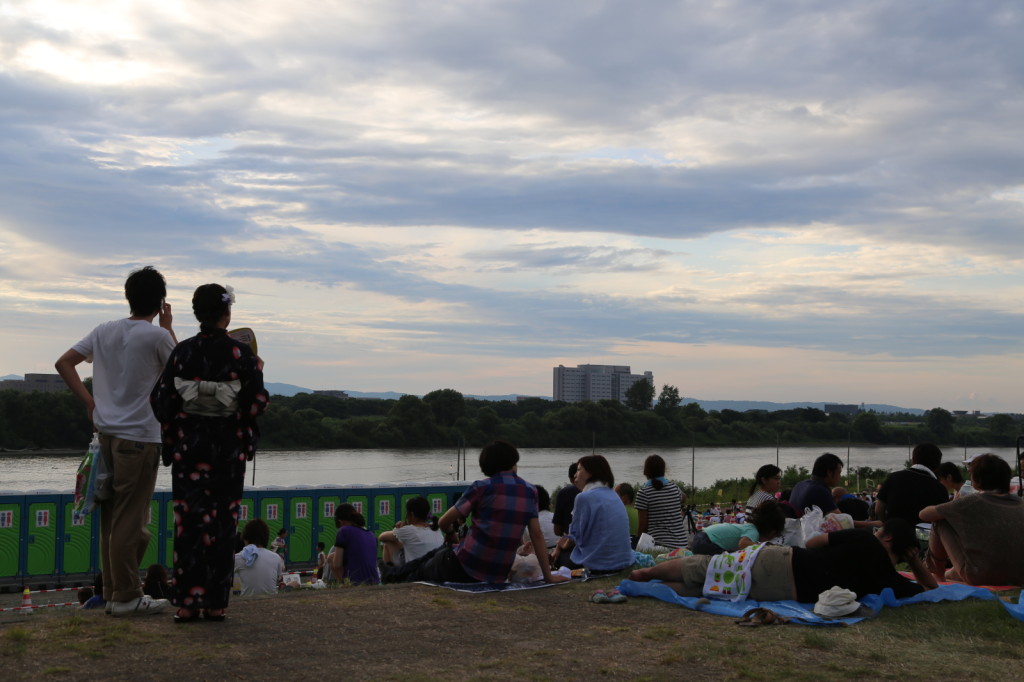 Shimano River, Nagaoka (2014/08/03 17:39:34+09:00)